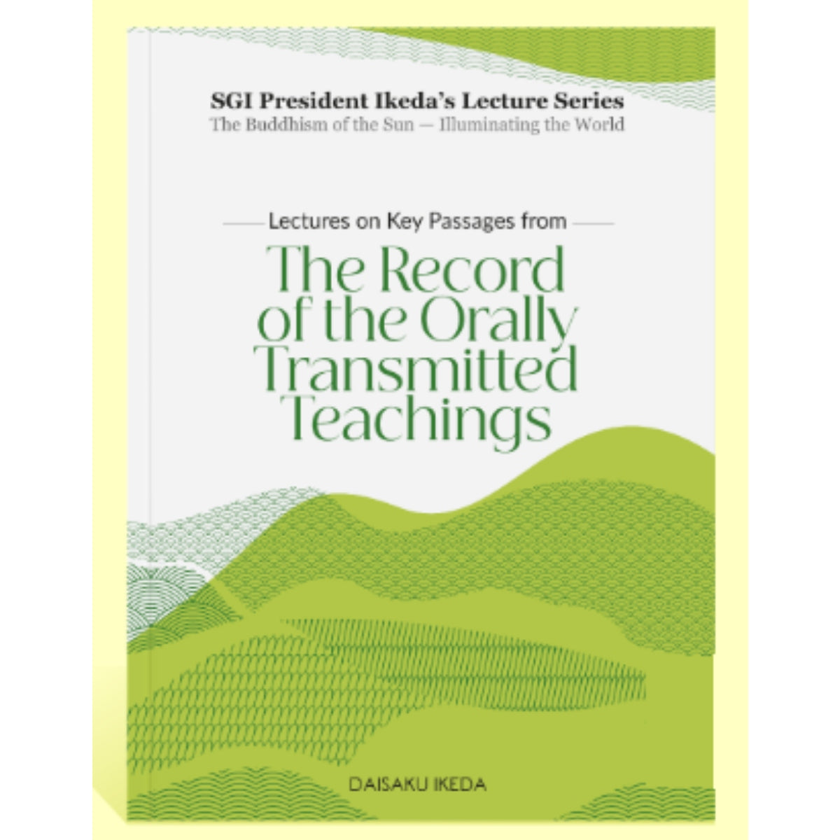 On Key Passages from The Record of The Orally Transmitted Teachings