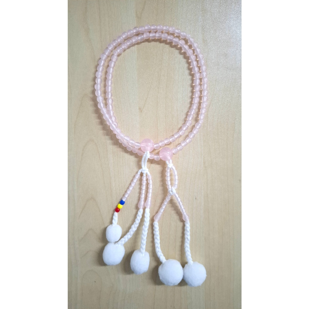 Beads Pink w 3-color beads 0.8C
