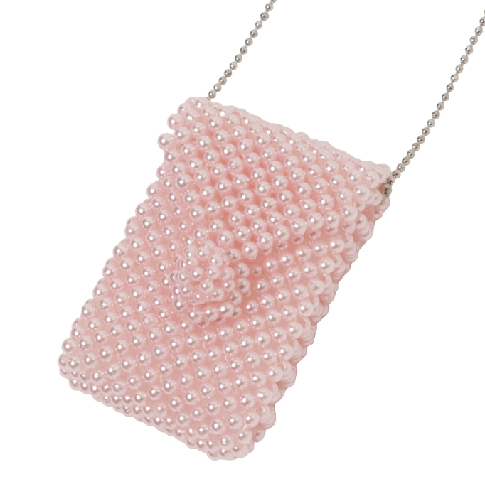 Omamori Beads Case Pink