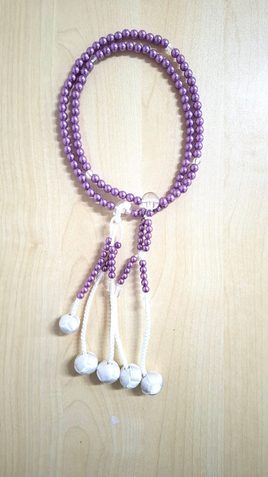 Beads Pearl Purple 0.8K