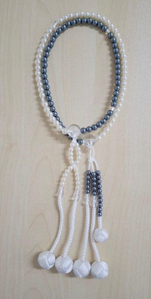 Beads Pearl Black White 0.8K