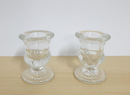 Candle Stand 05 Glass Round