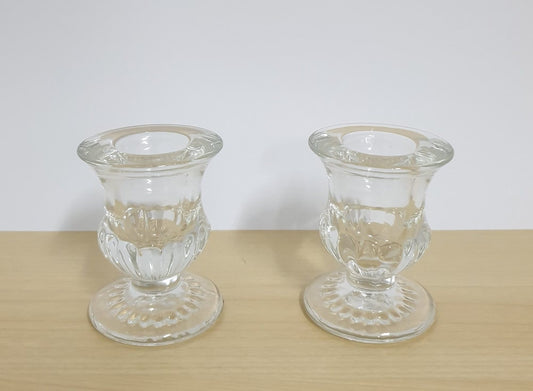 Candle Stand 05 Glass Round