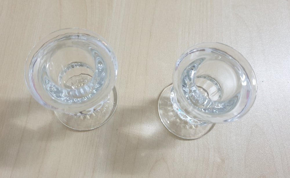 Candle Stand 05 Glass Round