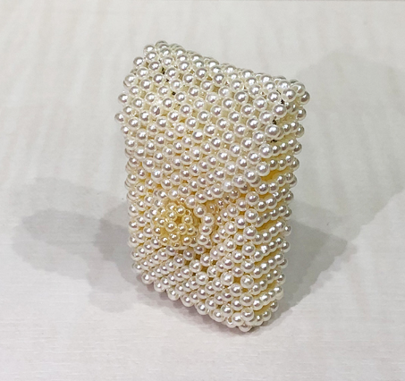 Omamori Beads Case Ivory