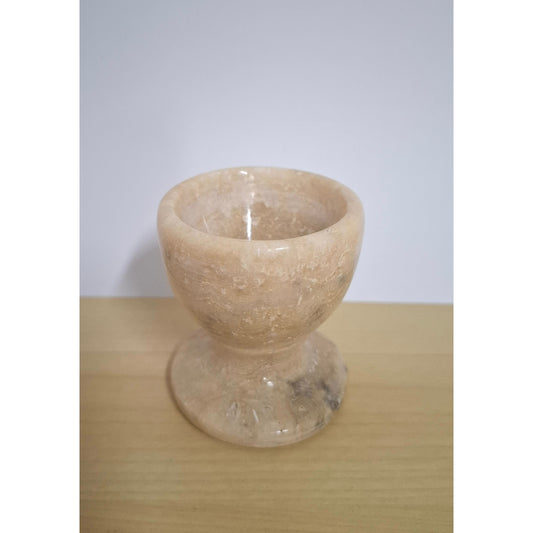 Water Cup Marble Ivory